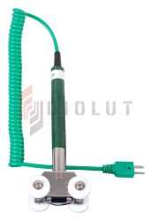 NR35B sonda temp. z rolkami teflonowymi typ K 0~250C