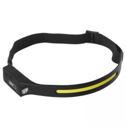 Latarka czołowa LED COB Li-Pol 1200mAh ładowalna bezdotykowe wyłączanie P3541