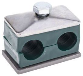 Klips do węży i rur Dwie RS PRO