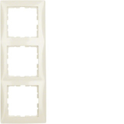 B.Kwadrat krem 5310138982 Ramka 3-kr. BERKER