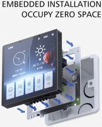 UD-4RK3128A70 Indoor unit for video door phone