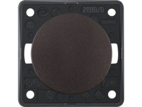 Integro Flow Wyłącznik zwierny przycisk brąz 936712501 HAGER