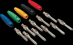 072159 bunch plug, solder type, blue