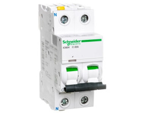 Wyłącznik nadprądowy 1P+N C 25A 10kA AC iC60H-C25-1N Acti9 A9F07625