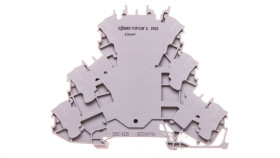 Złączka 3-Piętrowa 2,5Mm2 Ekran/L/L Szara Topjobs 2002-3228 /50Szt./