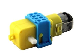TT Plastic Gear Motor Mount - For Robot Building and DIY Projects