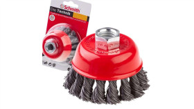 Szczotka Druciana Doczołowa Splatana M14 80Mm Drut Skr Schmith