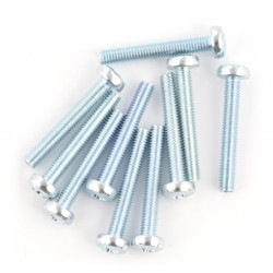 Śrubki M3 długość: 20mm, nacięcie krzyżakowe - 100szt.