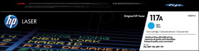 W2071A HP 117A cyan toner - original