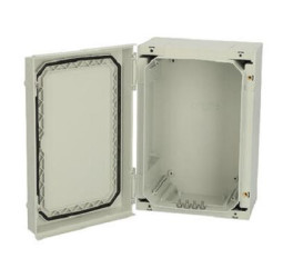 Obudowa Poliwęglan szerokość zew. 220 mm długość zew. 150 mm wys. zew. 320 mm Fibox