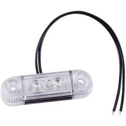 SecoRüt 61284 End outline marker 12V/24V Red Clear glass Vehicle Lighting