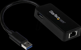 USB31000SPTB Netzwerkkarte, USB 3.0, Gigabit Ethernet, 1x RJ45