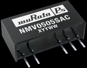 NMV1212SAC DC/DC converter NMV series 1 W, 12 V DC, SIP, single