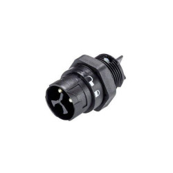 Wieland 46.032.5053.1 RST&#xAE; MINI Bullet Connector Plug 2&#x2B;PE M16 3-Pole