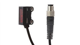 Czujnik Optyczny Odbiociowy 25X16x8mm Sn: 20-120 10-30V Dc Pnp/Npn Złącze...