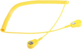 Przewód do opaski ESD, 4mm Tak, dł. przewodu 1m, RS PRO Pojedynczy przewód