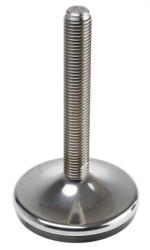 Regulowane nóżki, Ø 100mm, M20, 167, 3000kg 70Shore A, RS PRO