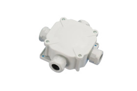 Puszka n/t hermetyczna PH PG16 75x75x33 5x4mm2 IP67 szara A.0035