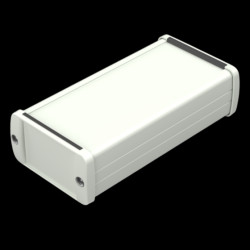 Teko - seria TEKAM (TEKAM-13.7) - profil aluminiowy zamknięty (125 x 59,9 x 30,9 mm)