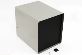 Obudowa Aluminium, stal wysokość zew: 229 mm szerokość zew: 254 mm długość zew: 203 mm 203 x 254 x 229mm