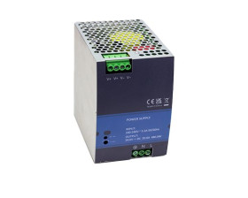 Zasilacz szyny DIN U wy 24V dc I wy 20A U we 90 → 264V ac RS PRO 480W -20°C→+70°C Zasilacz impulsowy