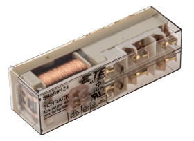 Przekaźnik monostabilny, 4PNO, DPST, 24V dc, 800mW, montaż PCB, TE Connectivity SR6