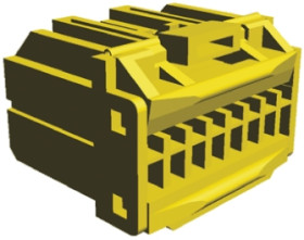 Złącze samochodowe 16-pinowe TE Connectivity Męski Multilock .040 .070 Hybrid