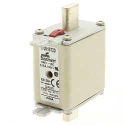 Bezpiecznik z wyśrodkowanym wyprowadzeniem 315A 690V NH00 aR Eaton