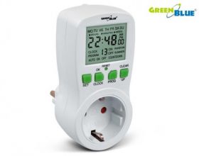 TIMER CYFROWY GREENBLUE GB107G 16 PROGR.