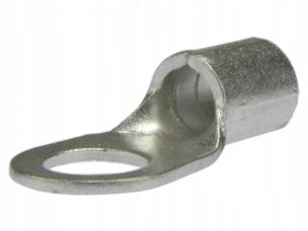 Końcówka oczkowa nieizolowana typ KOA DIN 25mm2 / M8 miedziana cynowana galwanicznie ERKO