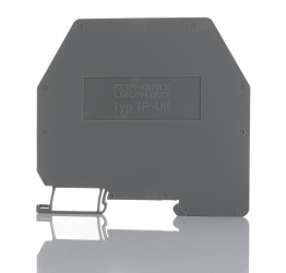 Płytka rozdzielająca Przegroda rozdzielająca sekcje Phoenix Contact Modułowy blok zaciskowy