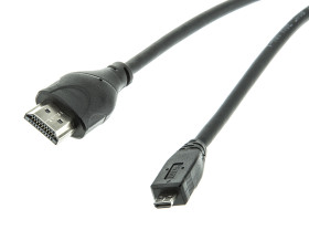 Kabel HDMI 2m A: HDMI Ethernet B: HDMI Ethernet A: Męskie B: Męskie High Speed