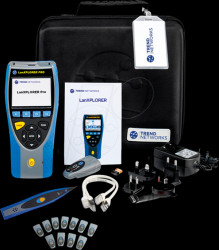 LXP-KIT Network tester LanXPLORER Pro, testing kit