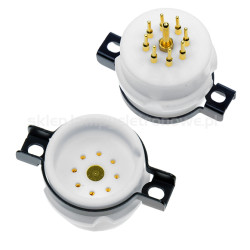 Podstawka lampowa rimlock 8 pins teflon gold