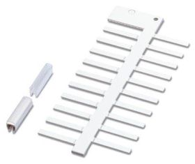 Phoenix Contact 1013753 PABA WH/10 Oznacznik na przewody Sposób montażu: nawlekanie Pole powierzchni etykietowania: 4 x