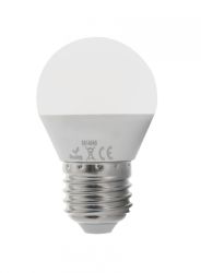 Żarówka LED 5W (G45) - biała neutralna - E27