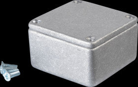 RTM5001/11-NAT Aluminium housing, 50 x 31 x 50 mm, silver, IP54