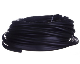 Osłona krawędzi z PCV czarna OKU 6/3 E01PK-01060101100 /25m/