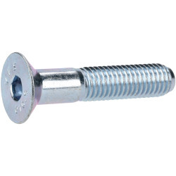 R-TECH 337411 M10 X 50 Hex Socket Countersunk Screws Steel BZP - Pack Of 50