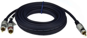 VITALCO RKD180 Kabel Audio do Subwoofera 1x RCA Cinch (wtyk) / 2x RCA Cinch (wtyk) 3m