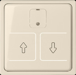 367254 Zentralplatte für elektr. Rollladenschalter JOY reinweiß