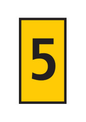 Oznacznik kabli z klipsem Zatrzask HellermannTyton zakres 2.8 → 3.8mm Cable Marker ilość 1000jednostki