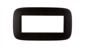 Valena Allure Ramka Pięciomodułowa Czarny Mat 754406