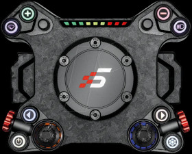 S215 Simagic Neo X Hub Wheel Hub, RGB - black/carbon