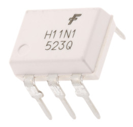 Transoptor H11N1M z bramką Schmitta 1-kanałowy DC DIP 6 onsemi