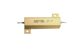 Drutowy rezystor stały 50W ±1% Arcol drutowy