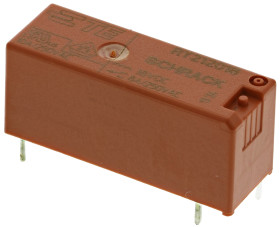 Przekaźnik mocy 18V dc SPDT TE Connectivity, montaż PCB 1296Ω Otwór przezierny