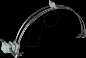 204109 Round conductor holder for flat roofs