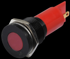 Q16F1BXXR24E Indicator LED, 24 V DC, 16 mm, FASTON, red/BlC