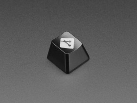 Adafruit Etched Glow-Through Keycap with GIT Logo